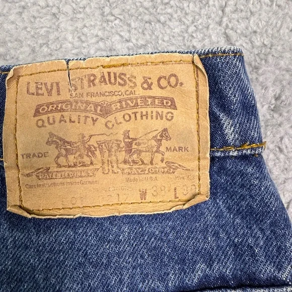 Vintage 80s Levi’s 509‎ orange tab jeans - Picture 7 of 7